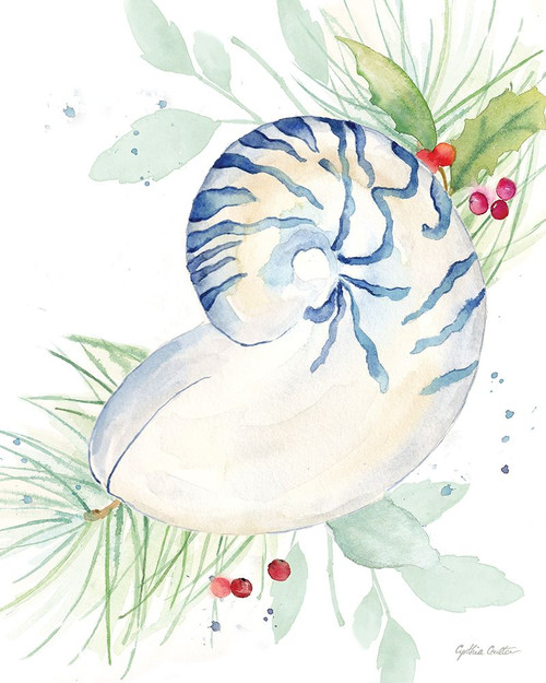 Christmas at the Cape XII Poster Print - Cynthia Coulter