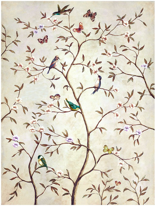 Tree of Life 1 Cream Poster Print - Anonymous