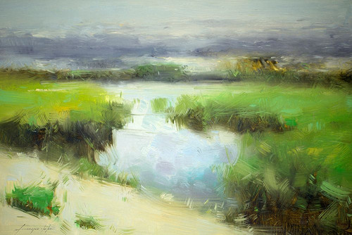 Riverside II Poster Print - Vahe Yeremyan