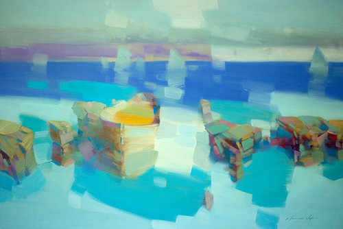 Boat Poster Print - Vahe Yeremyan