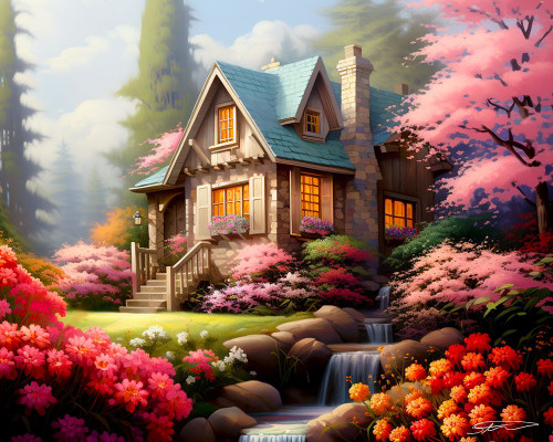 Victorian 4 Poster Print - Stewart