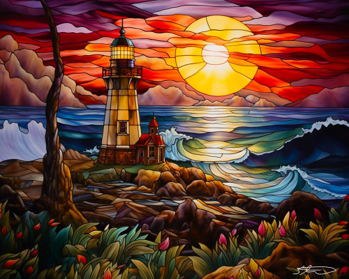 Summer Waves Poster Print - Stewart