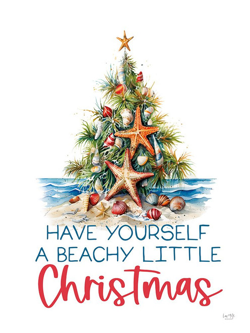 Beachy Little Christmas Poster Print - + Me Lux