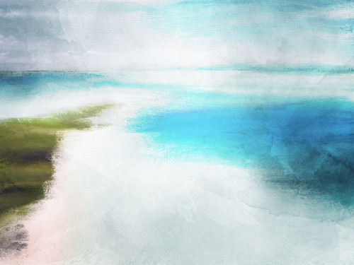 Distorded Coasts Poster Print - Marcus Prime