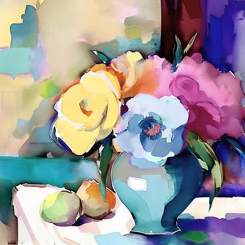 Summer Greetings II Poster Print - Andrea Haase