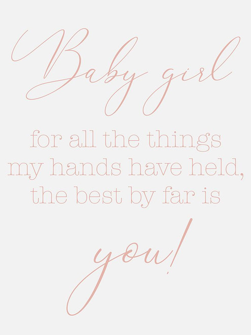 Baby Girl Poster Print - Marcus Prime