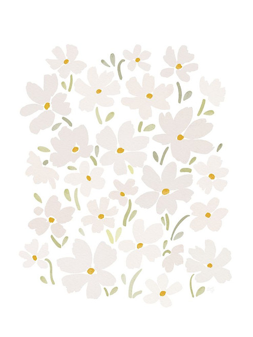 The Daisy Field Poster Print - Leah Straatsma