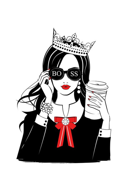 Boss Poster Print - Martina Pavlova