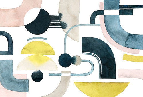 Shapely Minimum Collection A Poster Print - Grace Popp