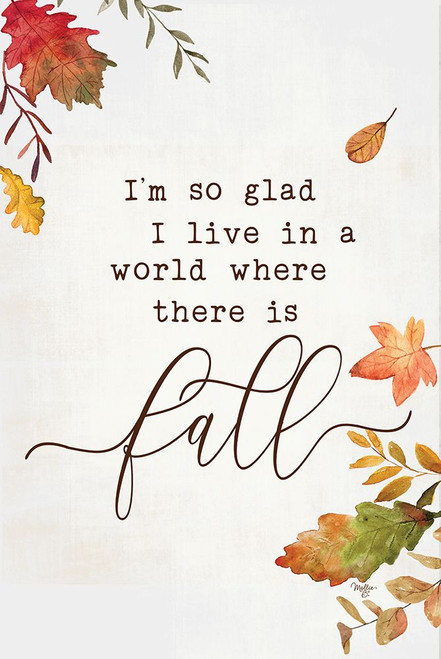 Fall - Im So Glad Poster Print - B. Mollie