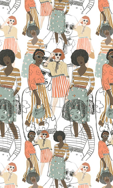 Fashion Vignette Collection E Poster Print - June Erica Vess