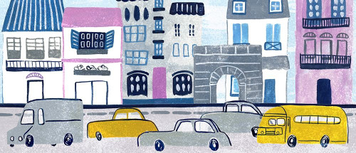 Bonjour Paris Collection D Poster Print - Melissa Wang