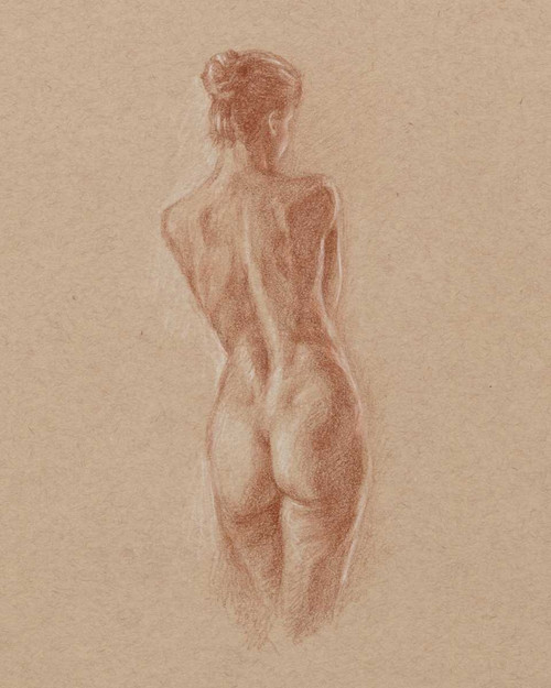 Standing Figure Study II Poster Print - Ethan Harper