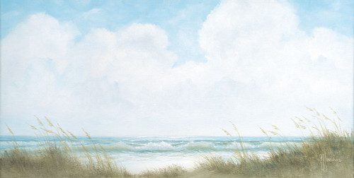 Blue and Cloudy Day Poster Print - Georgia Janisse
