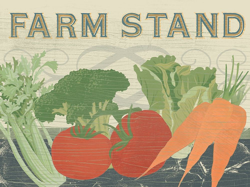 Farm Stand Collection A Poster Print - June Erica Vess