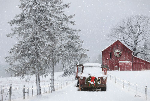 Holiday Lane Poster Print - Lori Deiter