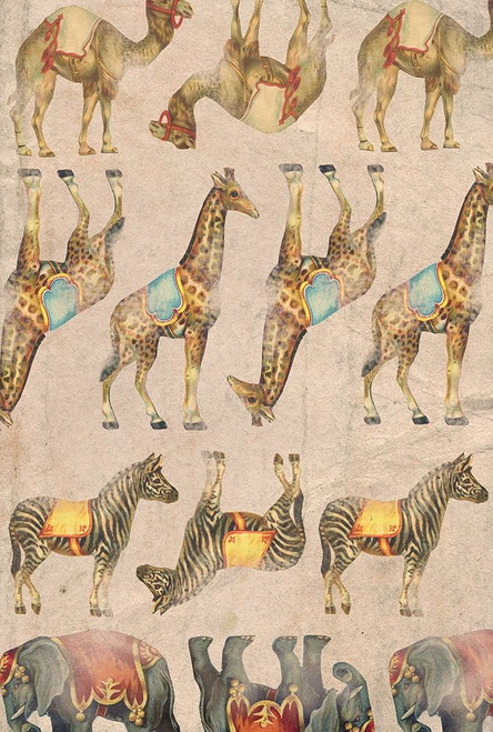 Vintage Circus Collection E Poster Print - Grace Popp