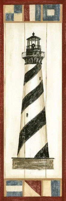 Americana Lighthouse II Poster Print - Ethan Harper