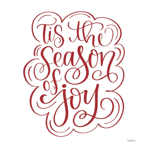 Tis the Season of Joy Poster Print - Dust Imperfect