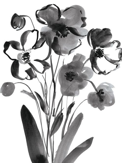 Modern Poppies Poster Print - Portfolio Dogwood