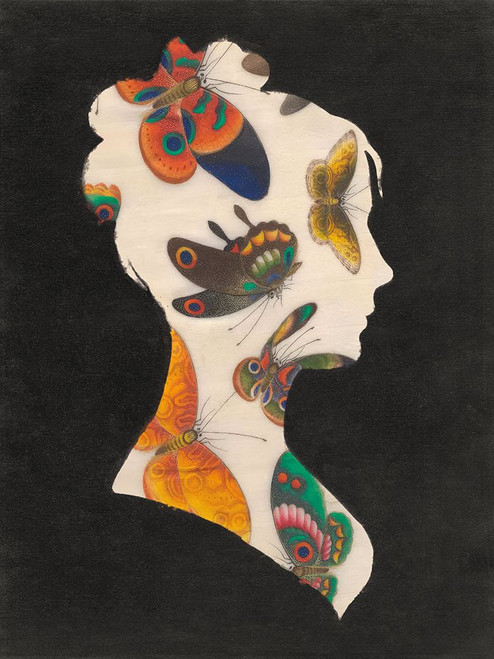 Butterfly Silhouette I Poster Print - Apple Portfolio Wild