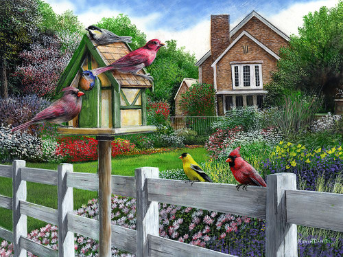 Bird watching Poster Print - Kevin Daniel