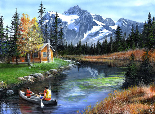 Mountain Image I Poster Print - Kevin Daniel