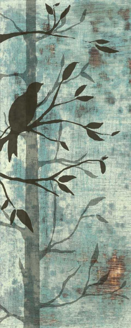 Whimsical Silhouette I Poster Print - Jennifer Goldberger