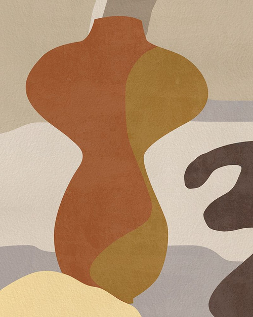 Cubist Vase IV Poster Print - Melissa Wang