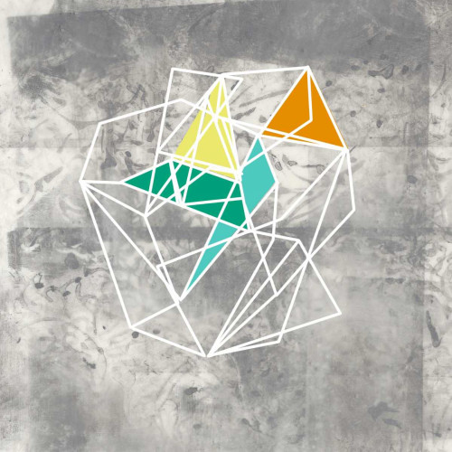 Geomolecule IV Poster Print - Jennifer Goldberger