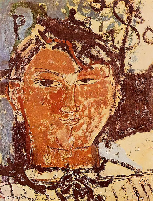 Portrait of Pablo Picasso 1915 Poster Print - Amedeo Modigliani