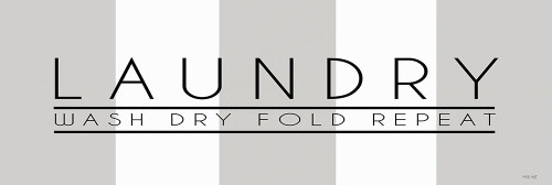 Laundry - Wash, Dry, Fold, Repeat Poster Print - Cindy Jacobs