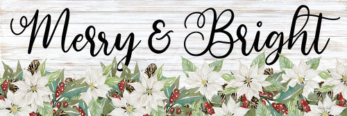 Merry And Bright Poster Print - Cindy Jacobs