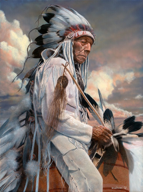 The Old Cheyenne.tif Poster Print - Kevin Daniel