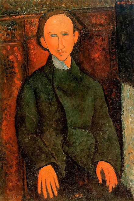 Pinchus Kremegne 1916 Poster Print - Amedeo Modigliani