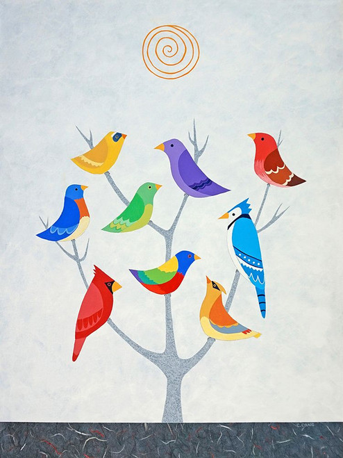 Bird Tree I Poster Print - Casey Craig