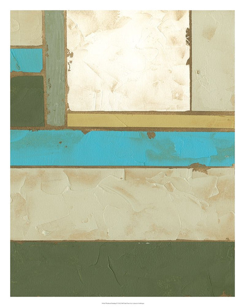 Weathered Paneling II Poster Print - Jennifer Goldberger