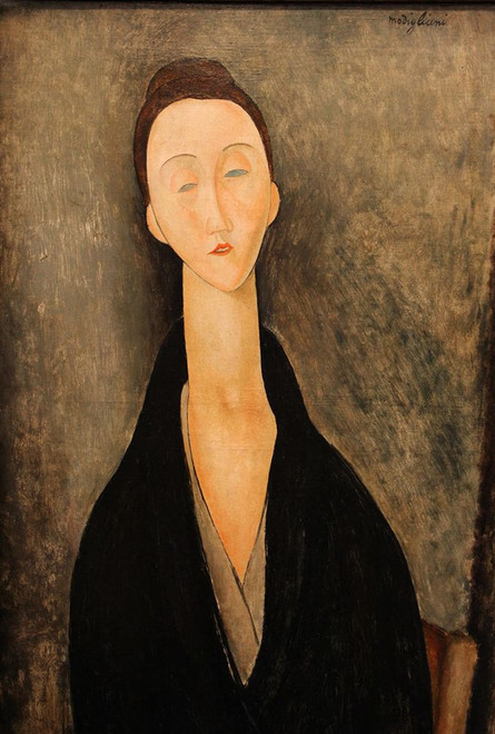Madame Hanka Zborowska 1918 Poster Print - Amedeo Modigliani