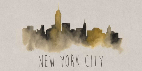 City Silhouettes V Poster Print - Grace Popp