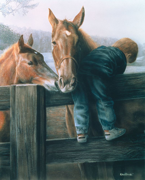 Grandpas Farm Poster Print - Kevin Daniel