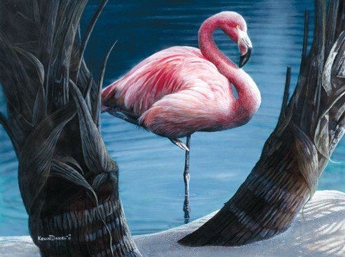 Flamingo Poster Print - Kevin Daniel