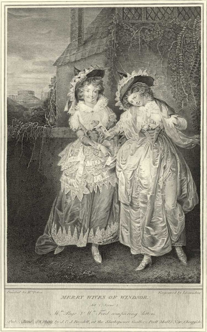 The Merry Wives of Windsor Poster Print - Unknown