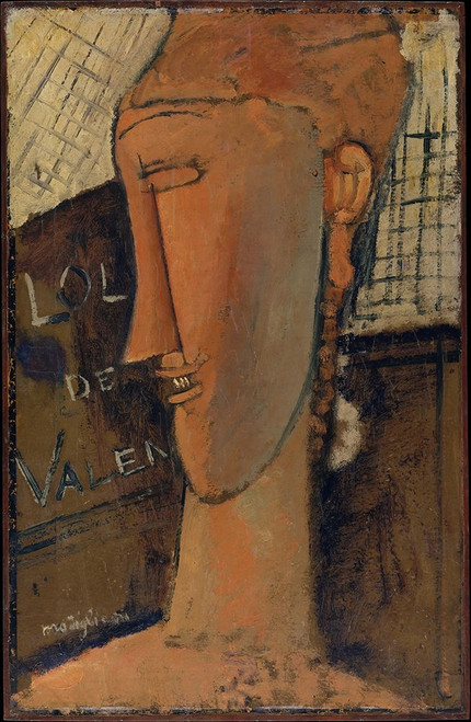 Lola de Valence 1915 Poster Print - Amedeo Modigliani
