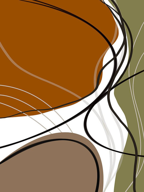 Line Flow 2 Poster Print - Doris Charest