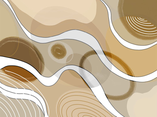 Natural Wave 1 Poster Print - Doris Charest
