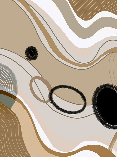 Neutral Wave 1 Poster Print - Doris Charest
