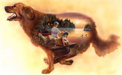 Dog Run Poster Print - Kevin Daniel ()