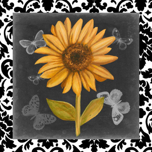 Ornate Sunflowers II Poster Print - Ethan Harper