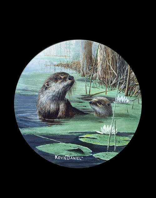 River Otter Poster Print - Kevin Daniel