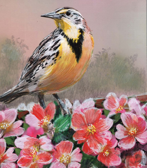 State Bird North Dakota Poster Print - Kevin Daniel